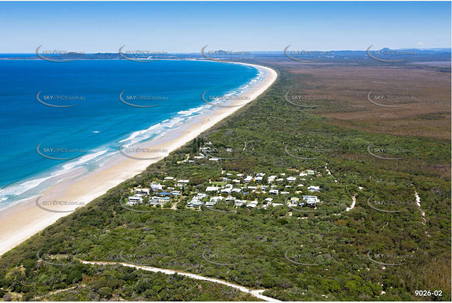 Aerial Photo Teewah QLD Aerial Photography