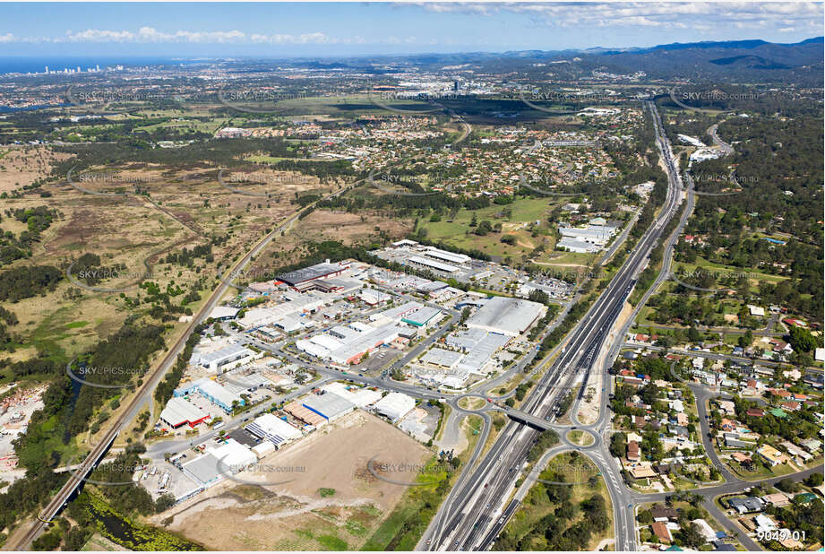 Aerial Photo Carrara QLD Aerial Photography