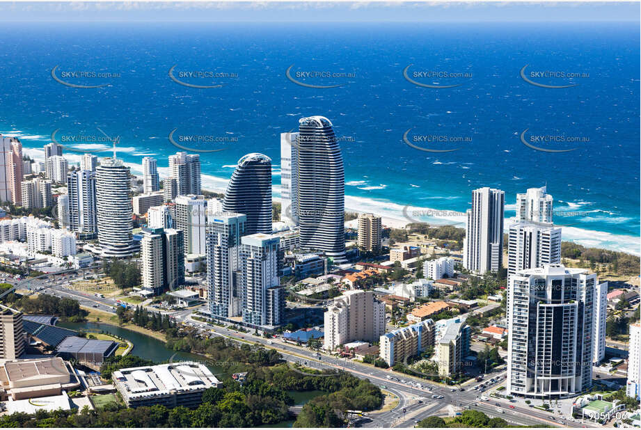 Aerial Photo Broadbeach QLD Aerial Photography