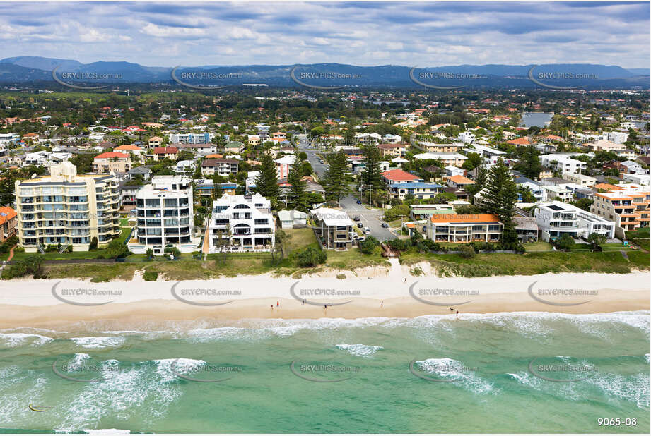 Aerial Photo Mermaid Beach QLD Aerial Photography