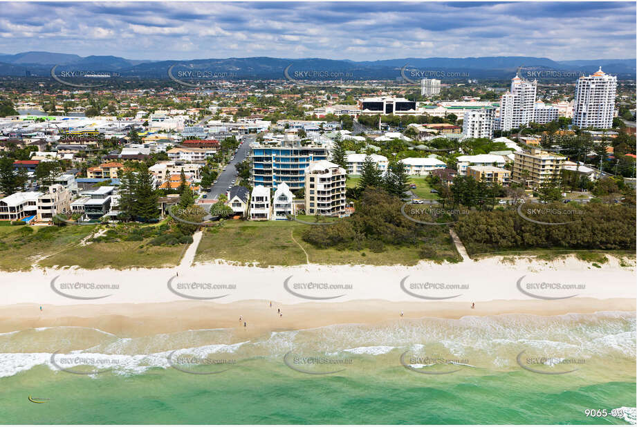 Aerial Photo Mermaid Beach QLD Aerial Photography