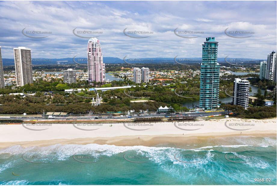 Aerial Photo Main Beach QLD Aerial Photography