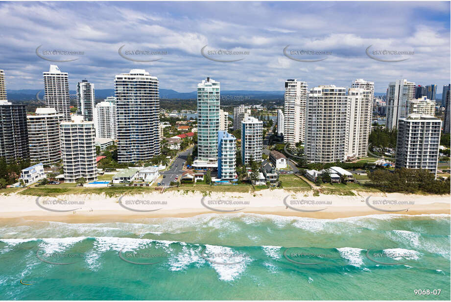 Aerial Photo Main Beach QLD Aerial Photography