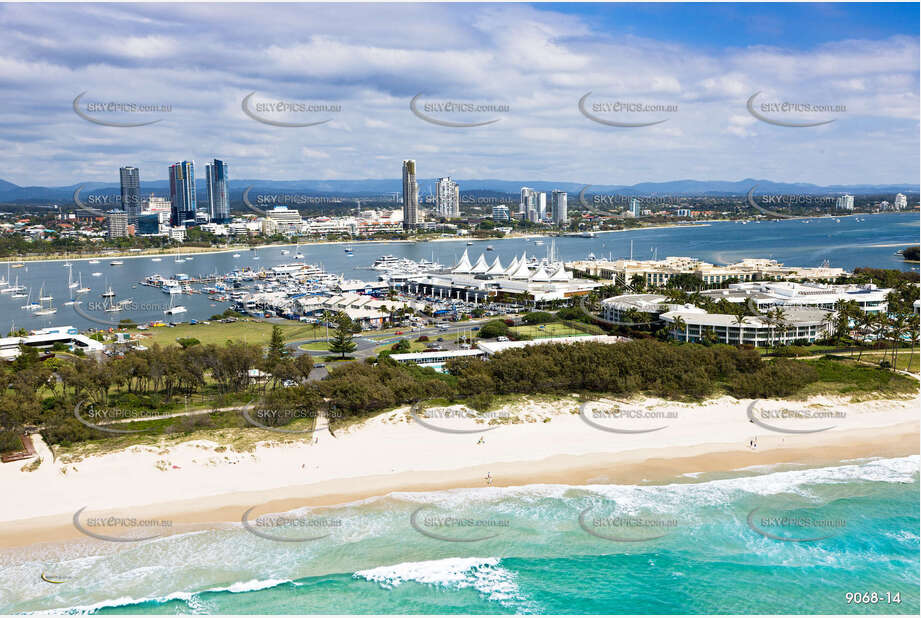 Aerial Photo Main Beach QLD Aerial Photography