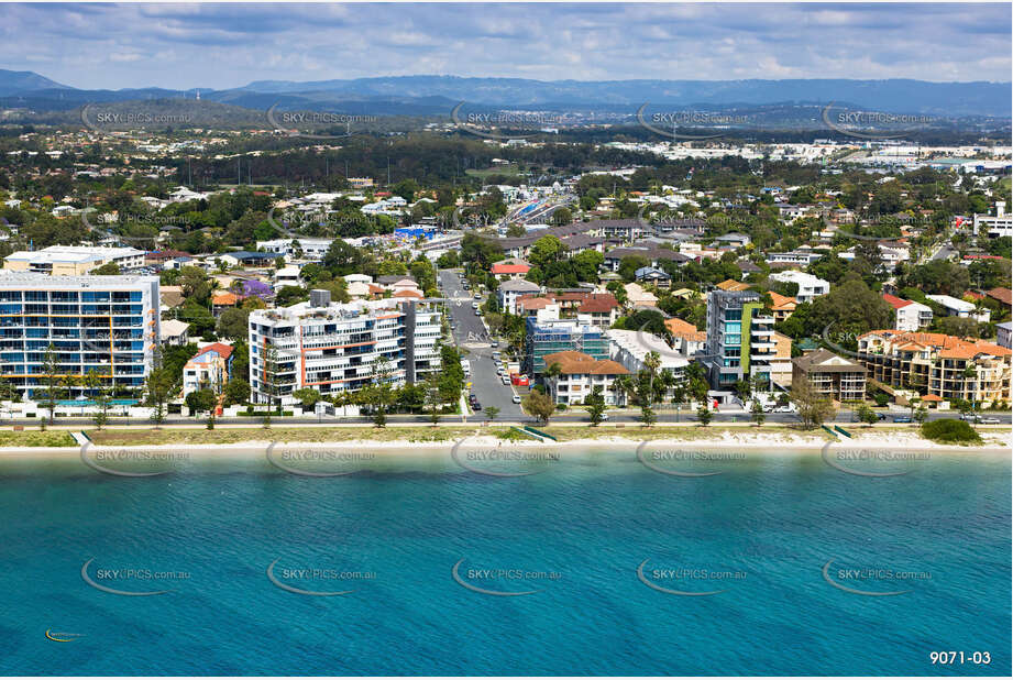 Aerial Photo Biggera Waters QLD Aerial Photography