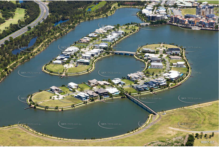 Aerial Photo Carrara QLD Aerial Photography