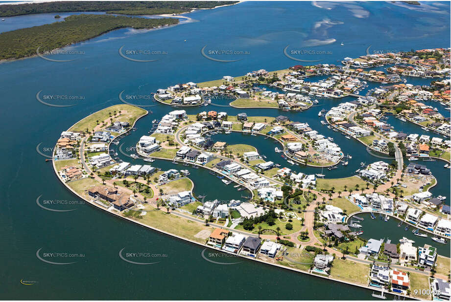 Aerial Photo Sovereign Island QLD Aerial Photography