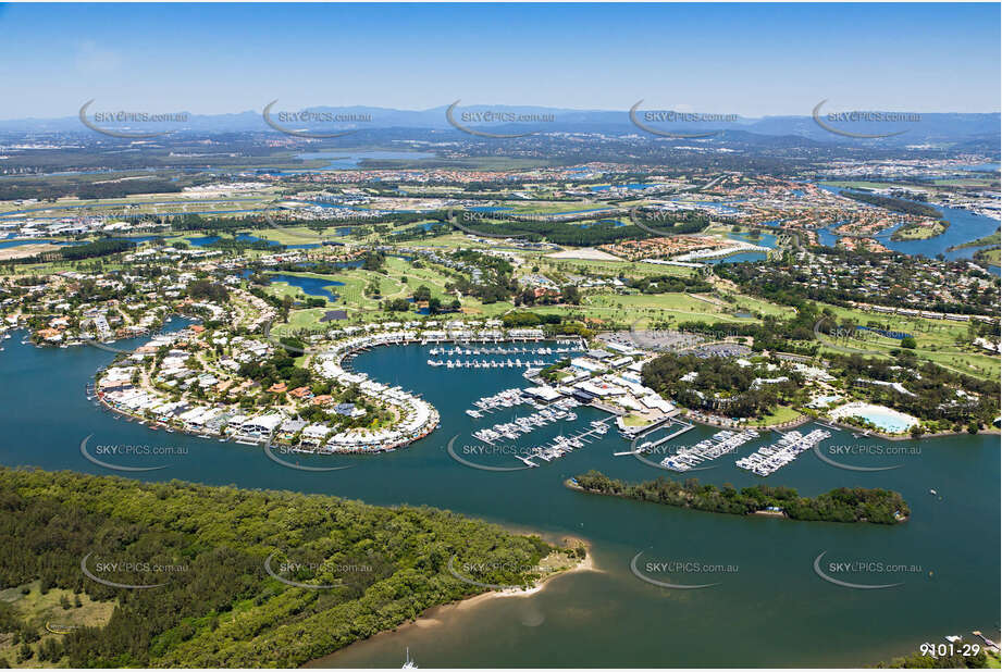 Aerial Photo Sanctuary Cove QLD Aerial Photography