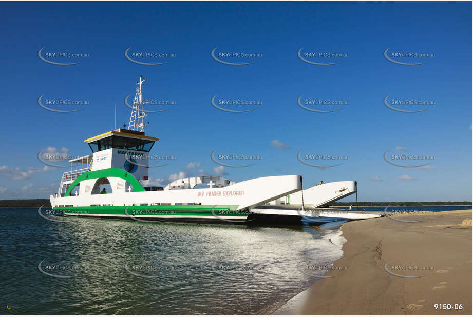 Mv Fraser Explorer - Inskip Point Aerial Photography