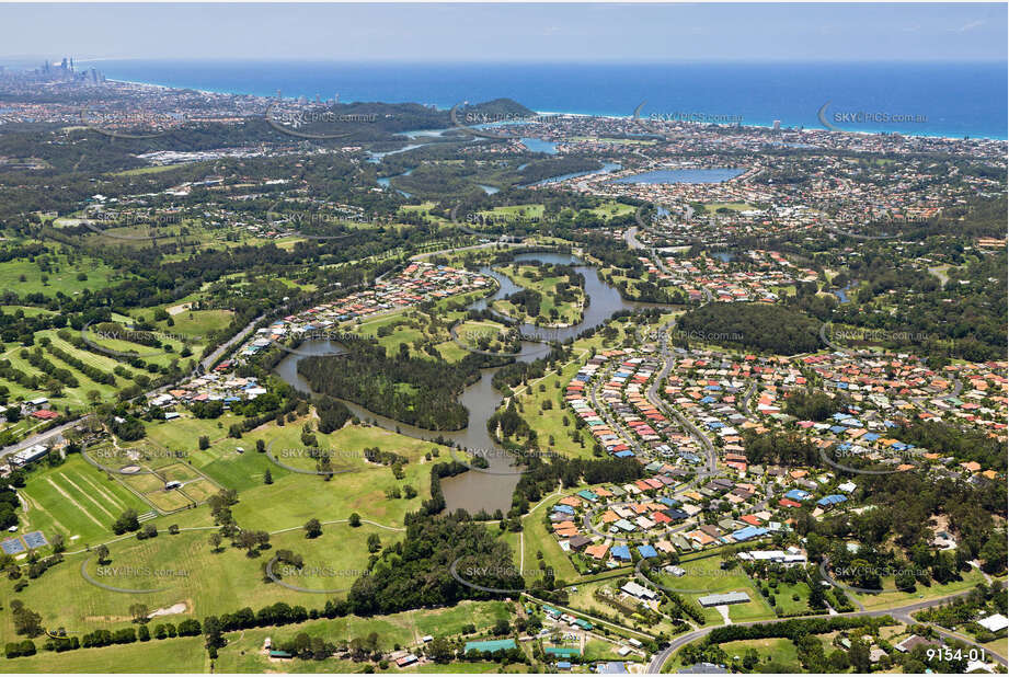 Aerial Photo Elanora QLD Aerial Photography