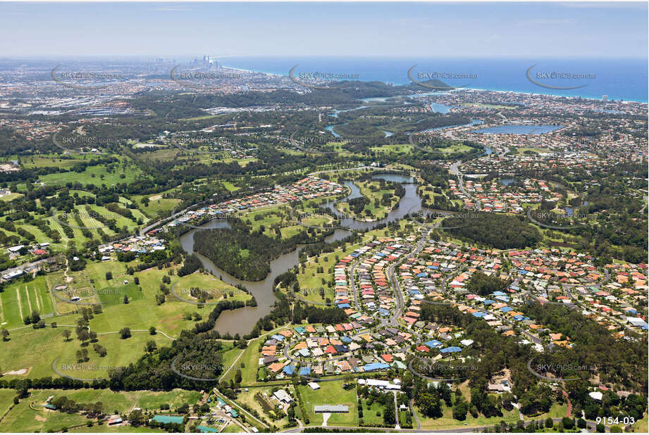 Aerial Photo Elanora QLD Aerial Photography