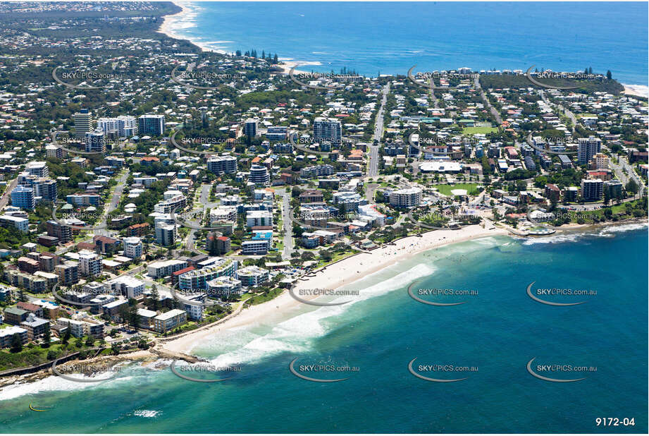 Aerial Photo Kings Beach QLD Aerial Photography