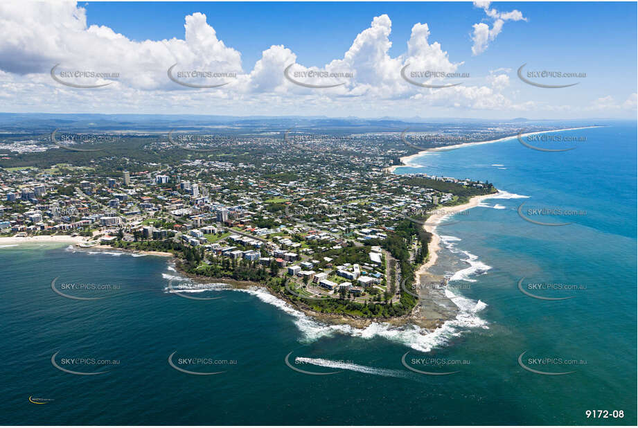 Aerial Photo Kings Beach QLD Aerial Photography