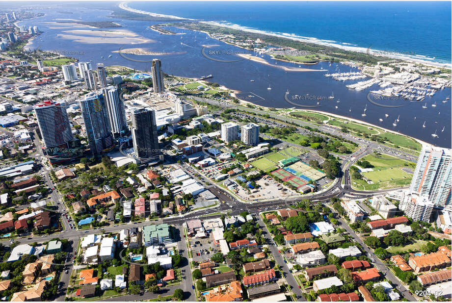 Aerial Photo Southport QLD Aerial Photography