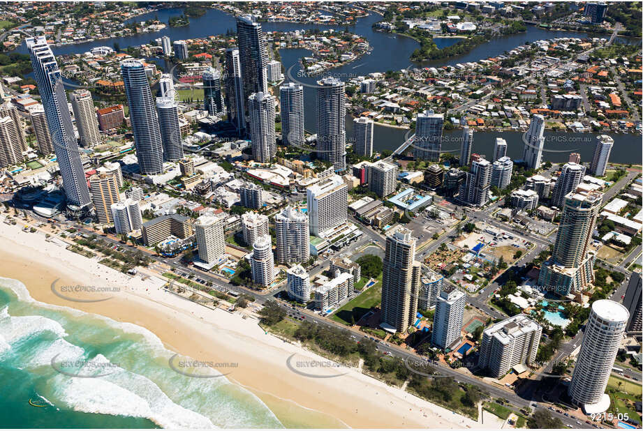 Aerial Photo Surfers Paradise QLD Aerial Photography