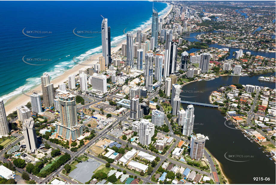 Aerial Photo Surfers Paradise QLD Aerial Photography