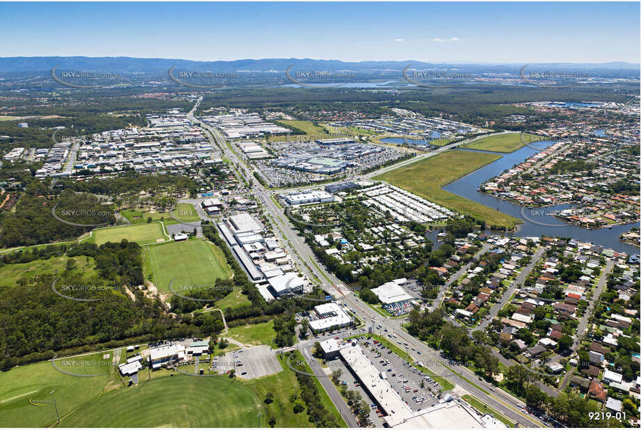 Aerial Photo Biggera Waters QLD Aerial Photography