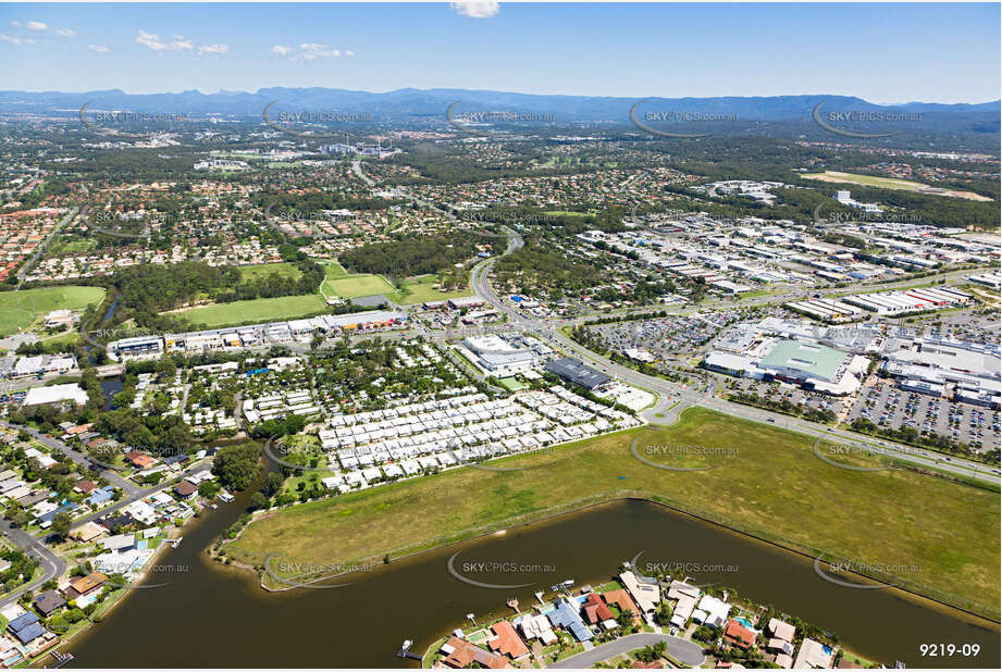 Aerial Photo Biggera Waters QLD Aerial Photography