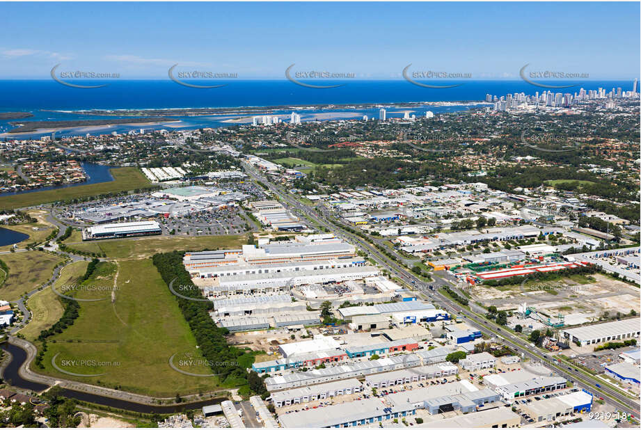 Aerial Photo Biggera Waters QLD Aerial Photography