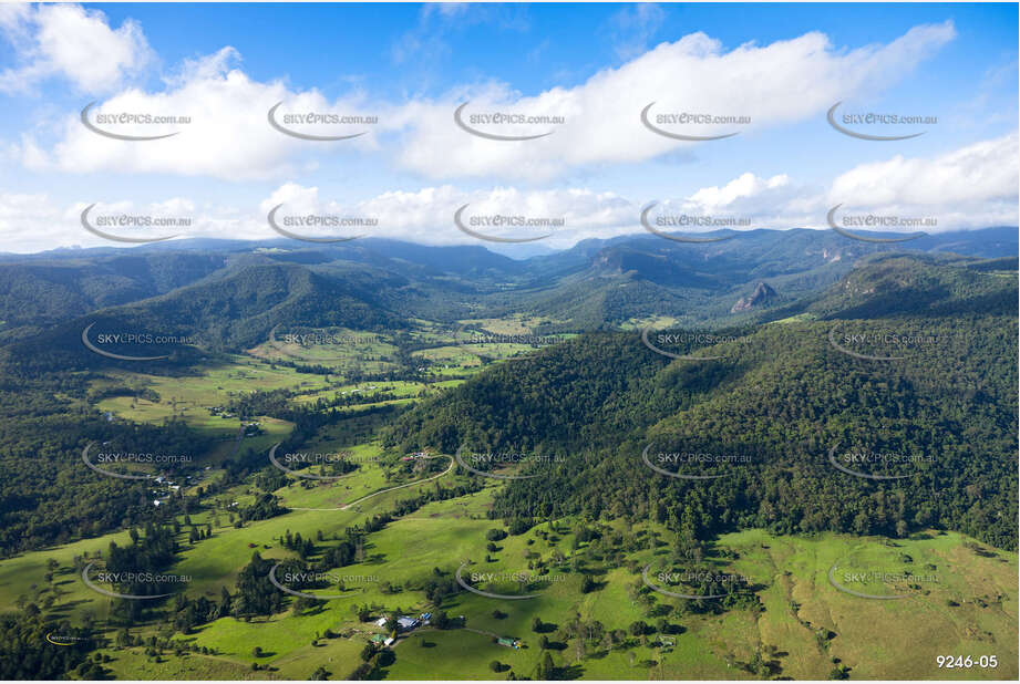 Aerial Photo Numinbah Valley QLD Aerial Photography