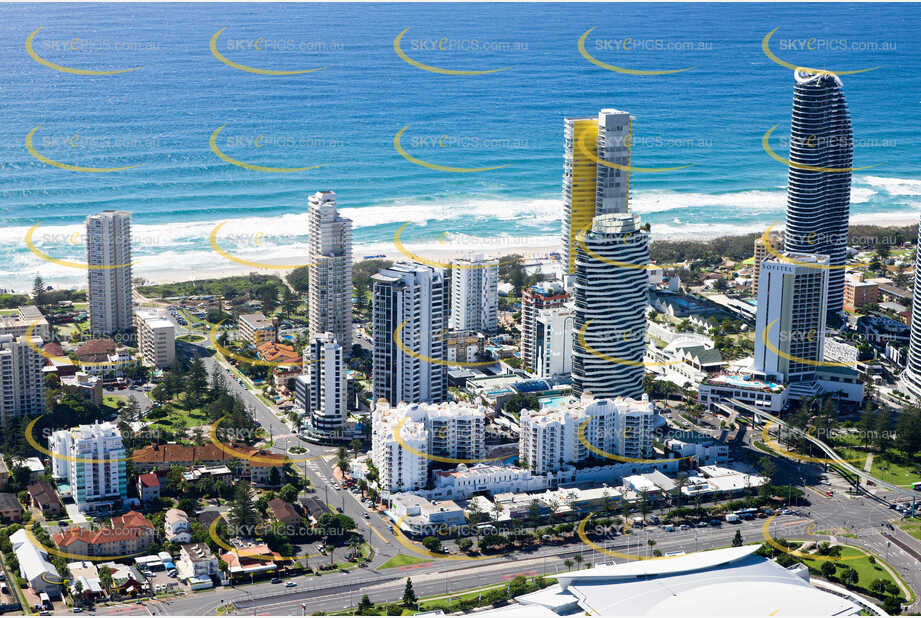 Aerial Photo Broadbeach QLD Aerial Photography