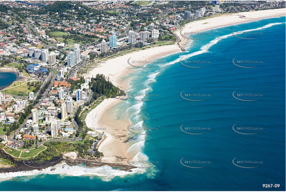 Aerial Photo Coolangatta QLD Aerial Photography