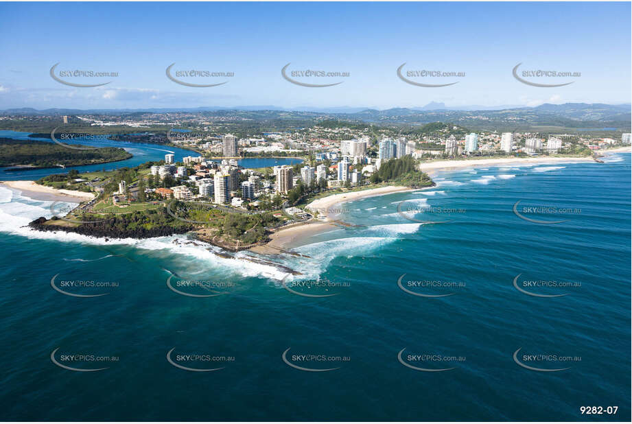 Aerial Photo Coolangatta QLD Aerial Photography