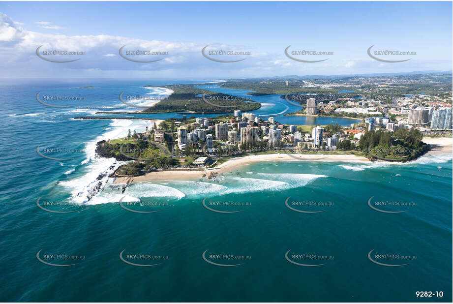 Aerial Photo Coolangatta QLD Aerial Photography