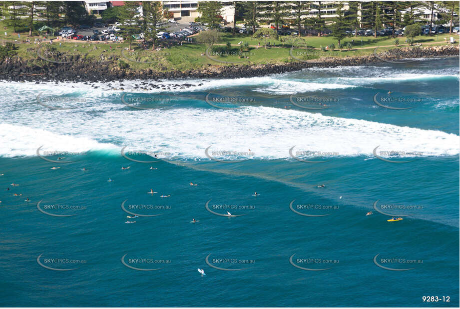 Aerial Photo Burleigh Heads QLD Aerial Photography