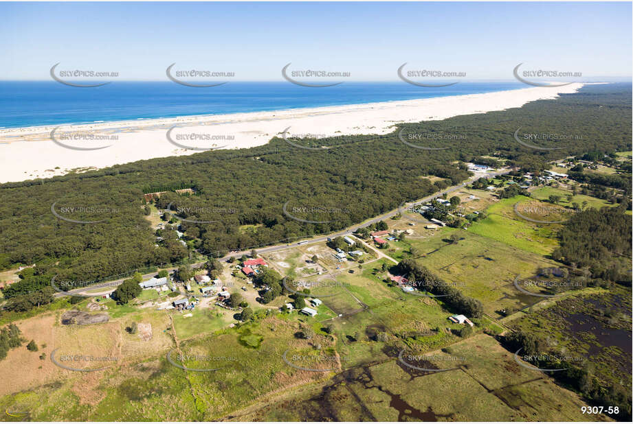 Aerial Photo Anna Bay NSW Aerial Photography