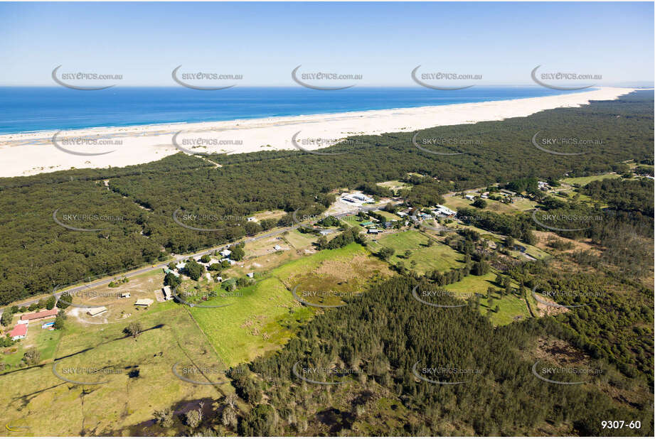 Aerial Photo Anna Bay NSW Aerial Photography