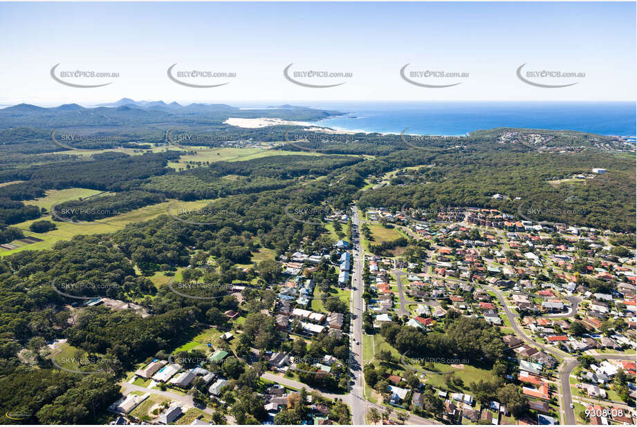 Aerial Photo Anna Bay NSW Aerial Photography