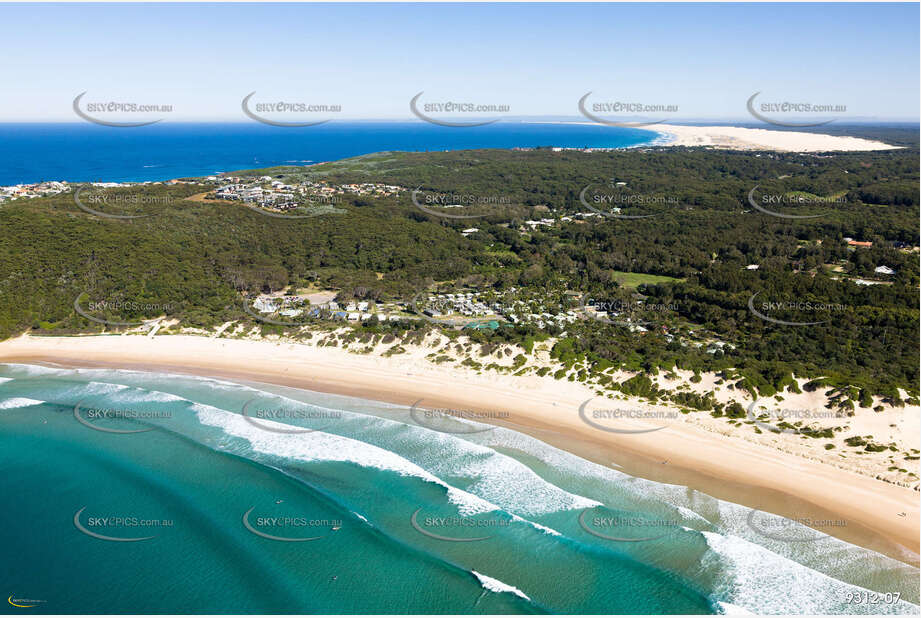 One Mile Beach Holiday Park NSW Aerial Photography