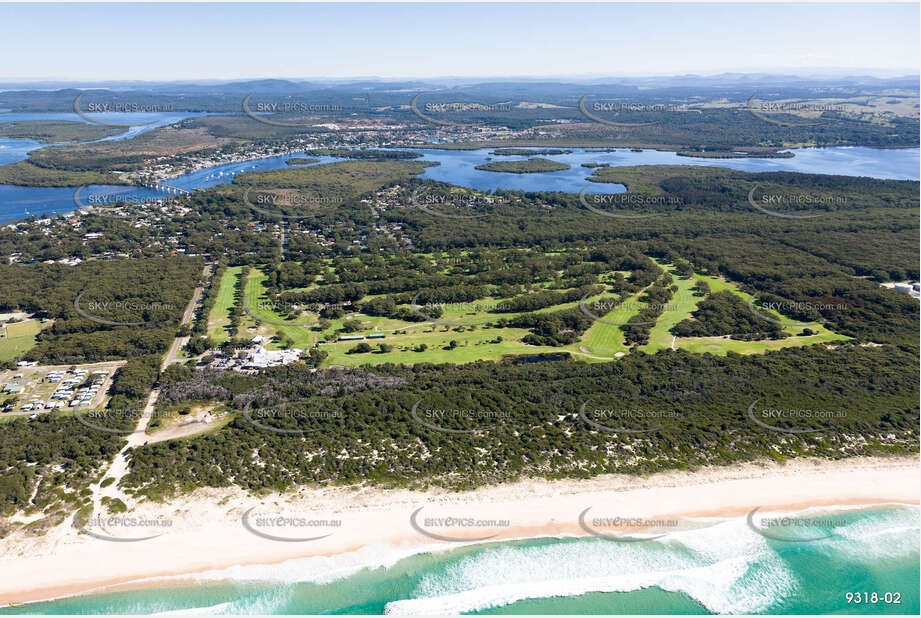 Hawks Nest Golf Club NSW Aerial Photography