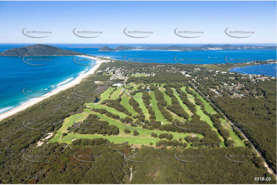 Hawks Nest Golf Club NSW Aerial Photography