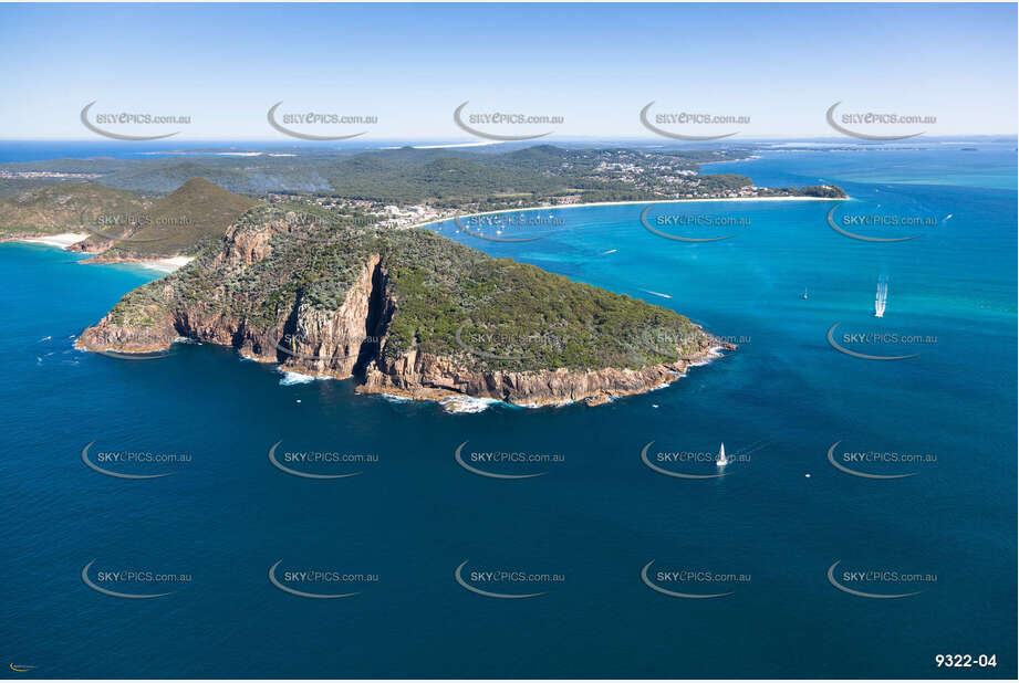 Aerial Photo Tomaree Head Shoal Bay NSW Aerial Photography