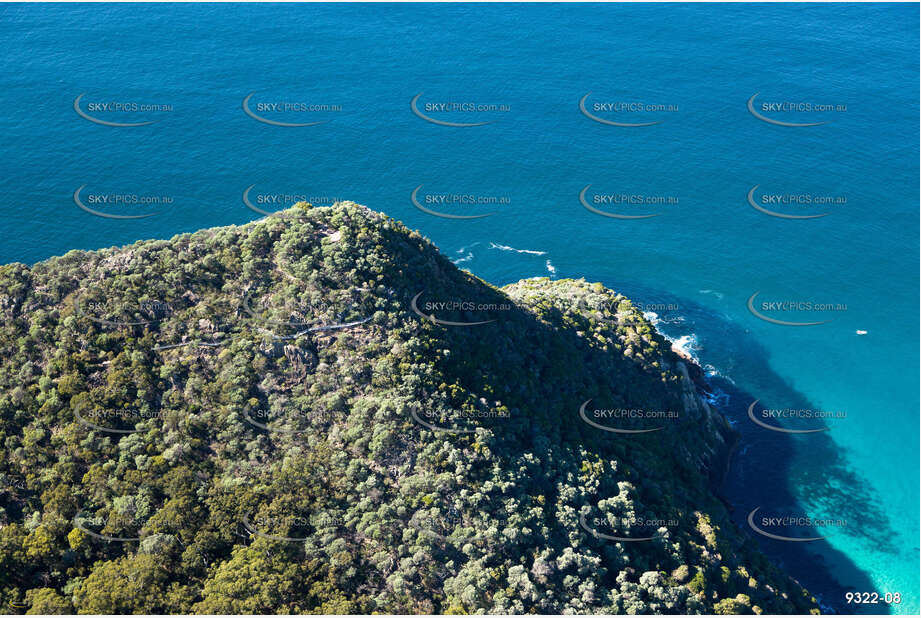 Aerial Photo Tomaree Head Lookout NSW Aerial Photography