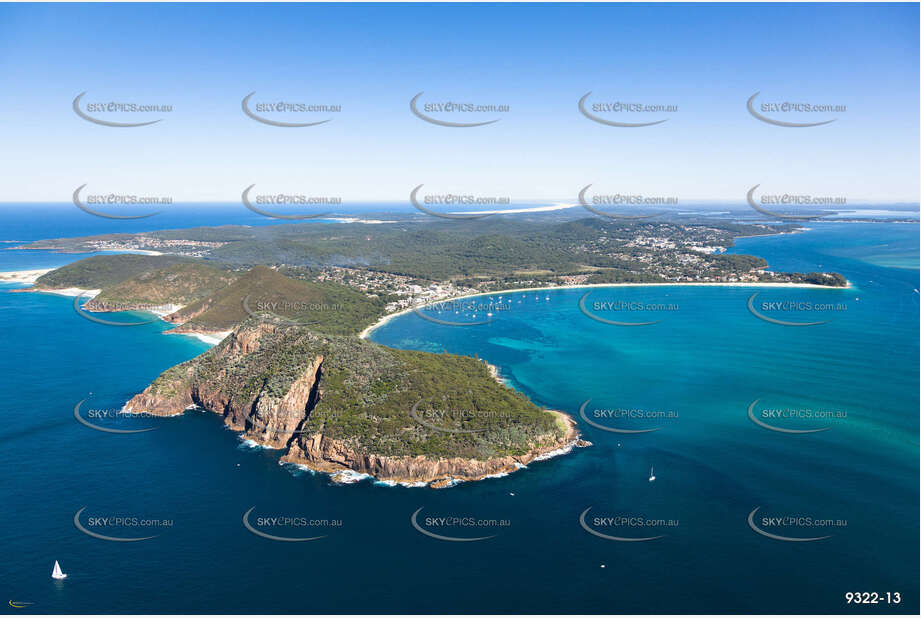 Aerial Photo Tomaree Head Shoal Bay NSW Aerial Photography