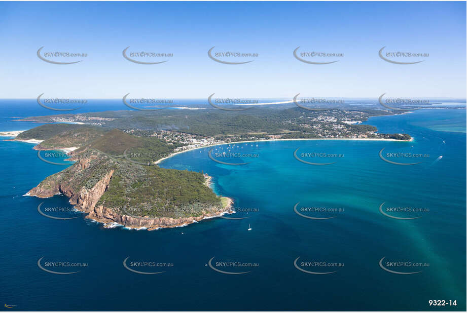 Aerial Photo Tomaree Head Shoal Bay NSW Aerial Photography