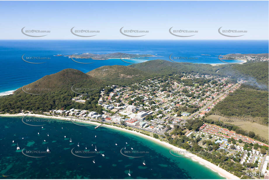 Aerial Photo Shoal Bay NSW Aerial Photography