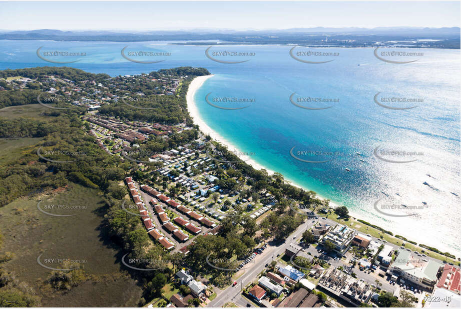 Aerial Photo Shoal Bay NSW Aerial Photography