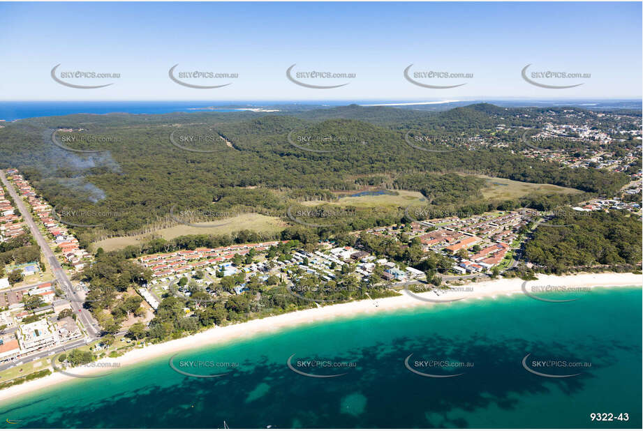 Aerial Photo Shoal Bay NSW Aerial Photography