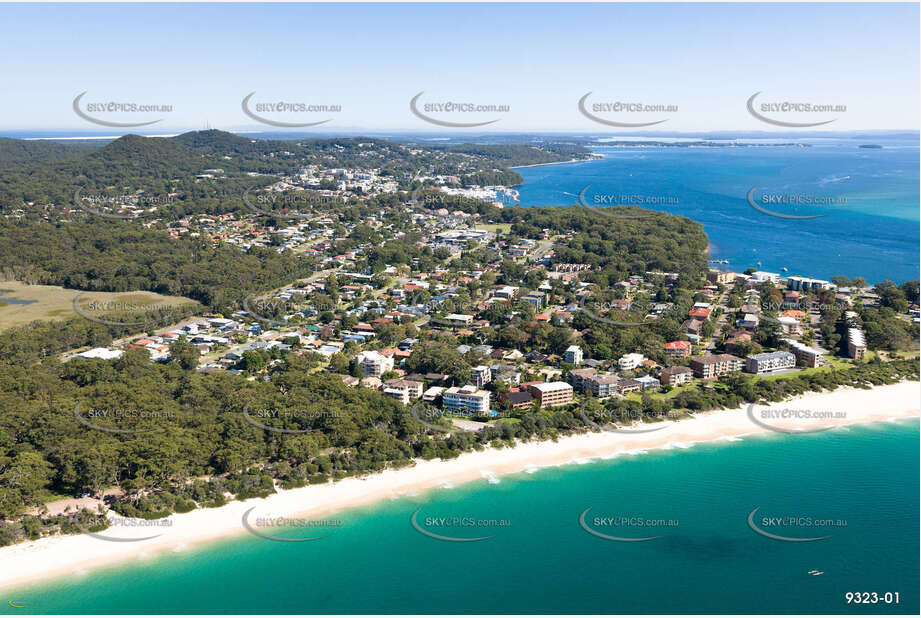 Aerial Photo Nelson Bay NSW Aerial Photography