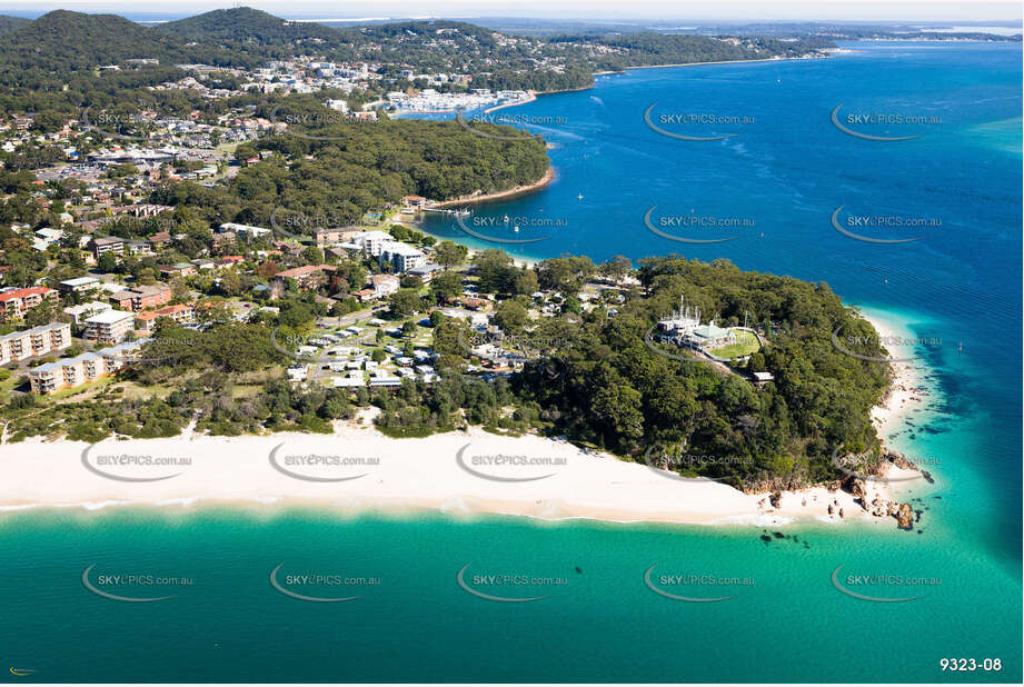 Aerial Photo Nelson Bay NSW Aerial Photography