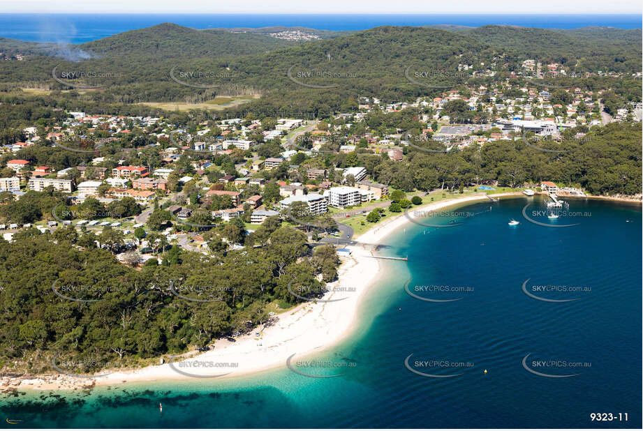 Aerial Photo Nelson Bay NSW Aerial Photography