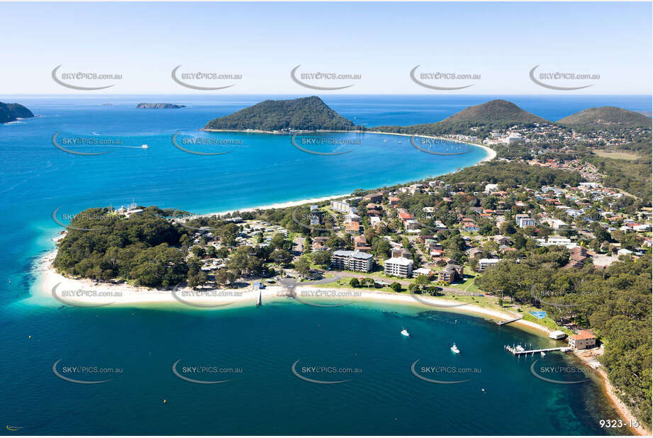 Aerial Photo Nelson Bay NSW Aerial Photography