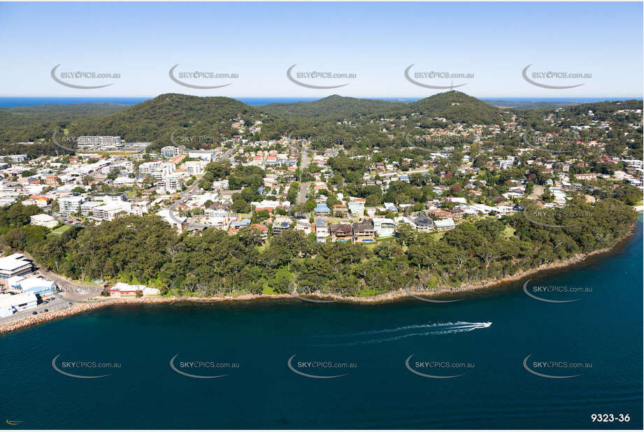 Aerial Photo Nelson Bay NSW Aerial Photography