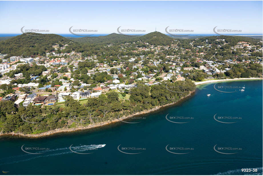 Aerial Photo Nelson Bay NSW Aerial Photography