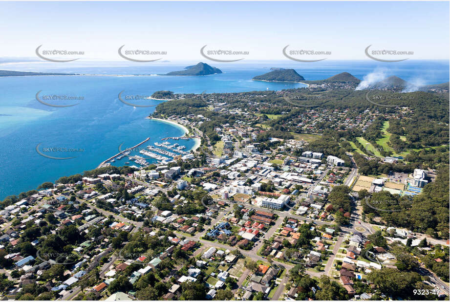 Aerial Photo Nelson Bay NSW Aerial Photography