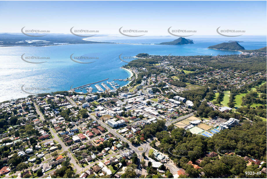 Aerial Photo Nelson Bay NSW Aerial Photography